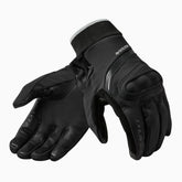 Guanti Crater 2 WSP, un guanto moto con tecnologia GORE-TEX INFINIUM™ WINDSTOPPER®. Colore nero. Di REV'IT!.